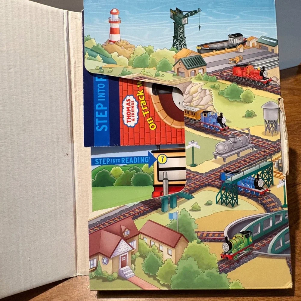 Thomas & Friends On Track with Phonics Step into Reading 11 Book Set Boxed